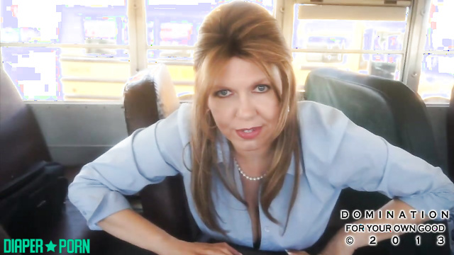 Domination For Your Own Good - School bus nappy discipline mental domination & humiliation