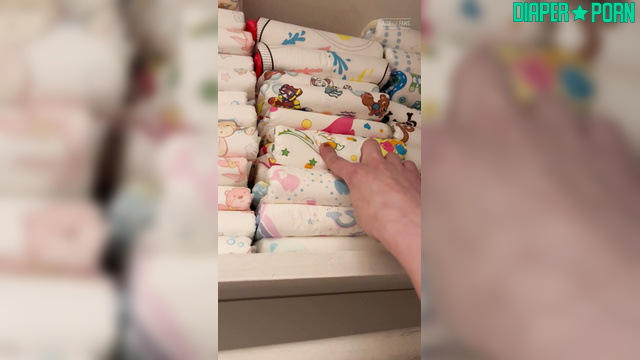 LolaAndThenSome - Real ABDL Girl Opens Her Diaper Closet
