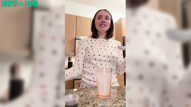 SophiexxLittle - The morning began with a trip to the kitchen and a diaper change
