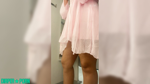 PaddedkittenVuittQn - demonstration of new outfits in diapers