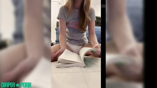 LolaAndThenSome - daddy happily changed her wet diaper