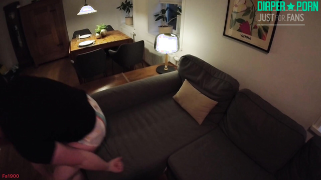 FetishAlex1900 - young couple went to sleep wearing diapers, look