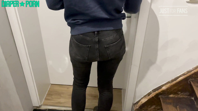 FetishAlex1900 - blowjob in handcuffs and in a fresh diaper