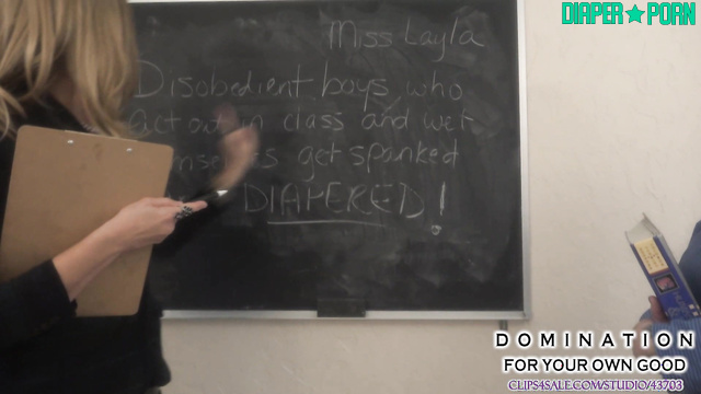Domination For Your Own Good - Pampers facesitting at a girls' school