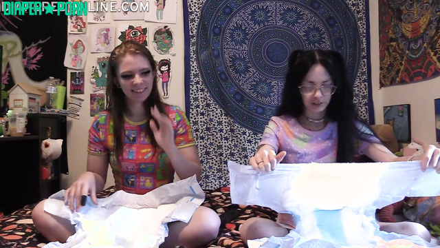 Diapered Online Clip Store - Bambi and Samara did it together with diapers