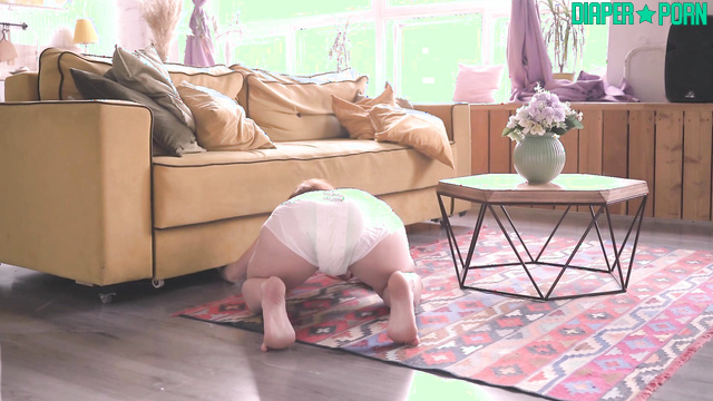 ABDreams - Kate's new day started with a dry diaper