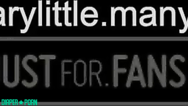Sugary Little - Close up sex scenes with diapers and solo game