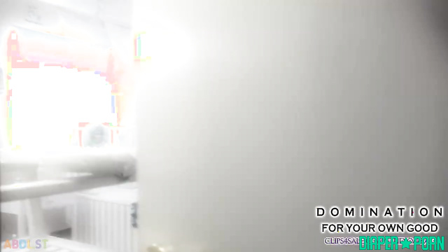 Domination For Your Own Good - Be a good boy and she'll change your diaper