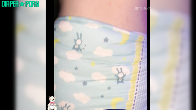 LittleDiaperIdol - Night fuck in a fresh diaper, pov