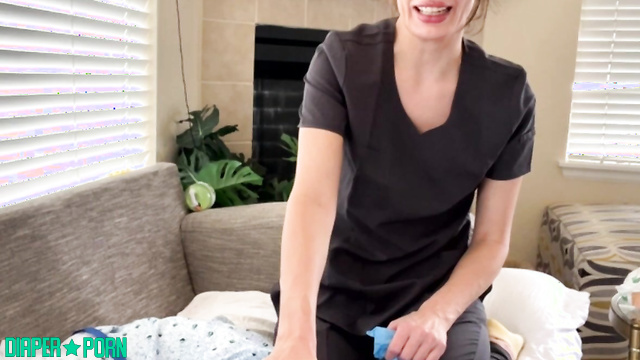 Misspandapants - Pretty nurse changed your old diaper