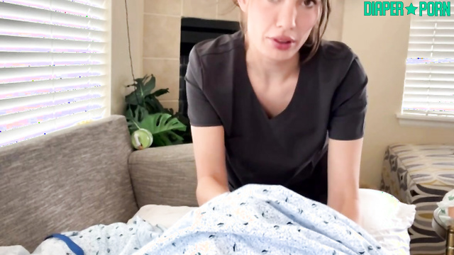 Misspandapants - Pretty nurse changed your old diaper