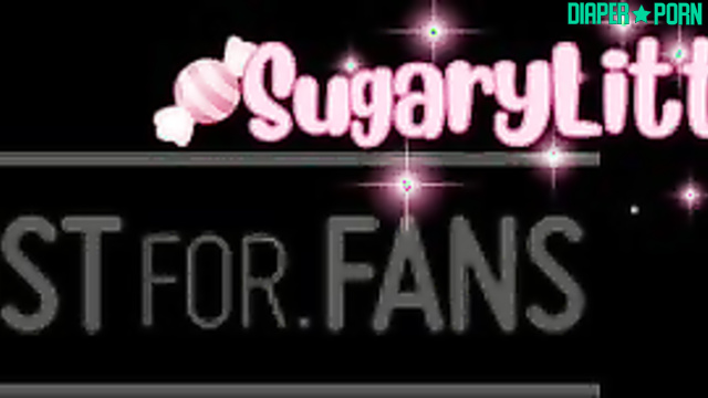Sugary Little - Cool masturbation in white socks and without a diaper