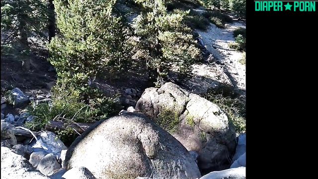 LittlePrincessBug - Diaper changing during hiking